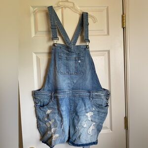 Torrid Overall Shorts